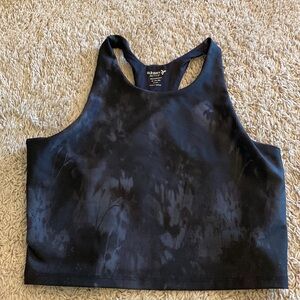 Old navy long line power soft active crop top girls 14-16
